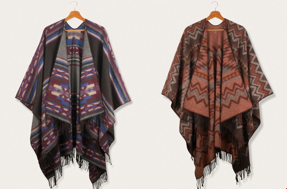 Lekker boho: een poncho Lekker boho: een poncho